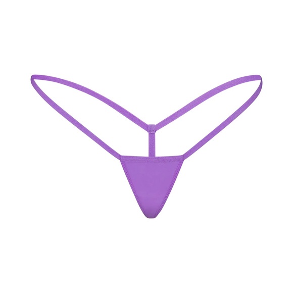 NWT SKIMS Fits Everybody Micro Thong in Ultra Violet - Picture 1 of 3